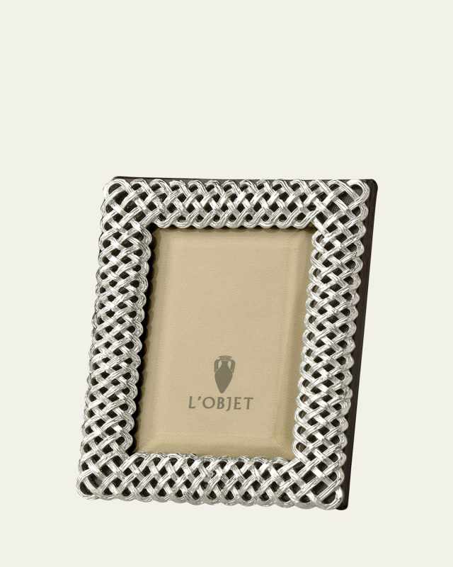 Platinum Braid 2" x 3" Picture Frame